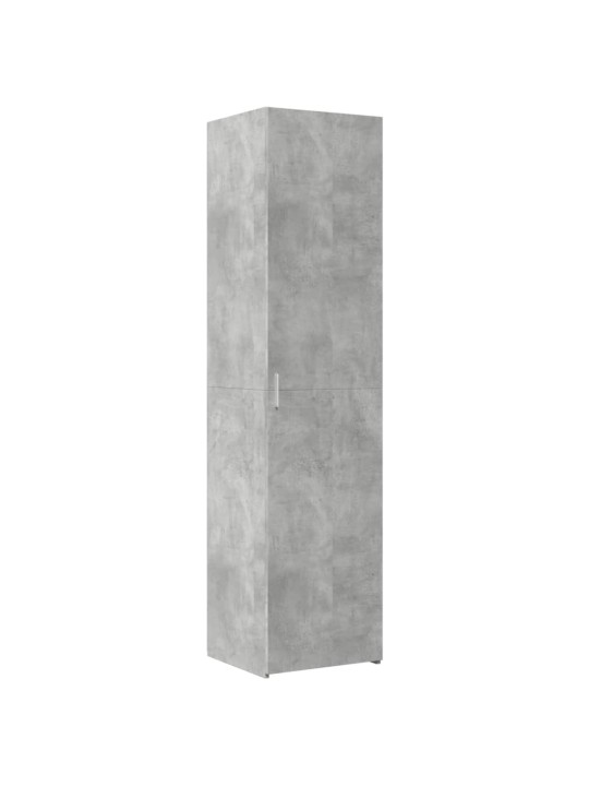 Úložná skříňka betonově šedá 45x42,5x225 cm kompozitní dřevo