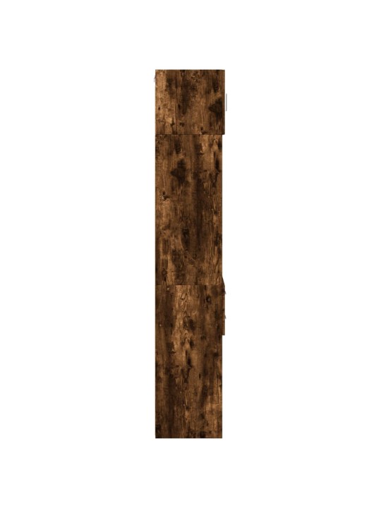 Úzká úložná skříňka kouřový dub 45x42,5x225 cm kompozitní dřevo