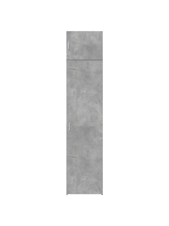 Úložná skříňka betonově šedá 50x42,5x225 cm kompozitní dřevo