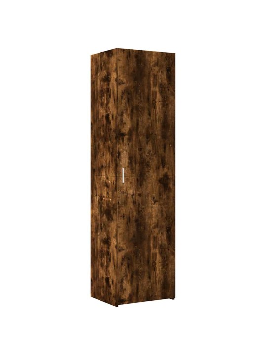 Úzká úložná skříňka kouřový dub 50x42,5x225 cm kompozitní dřevo