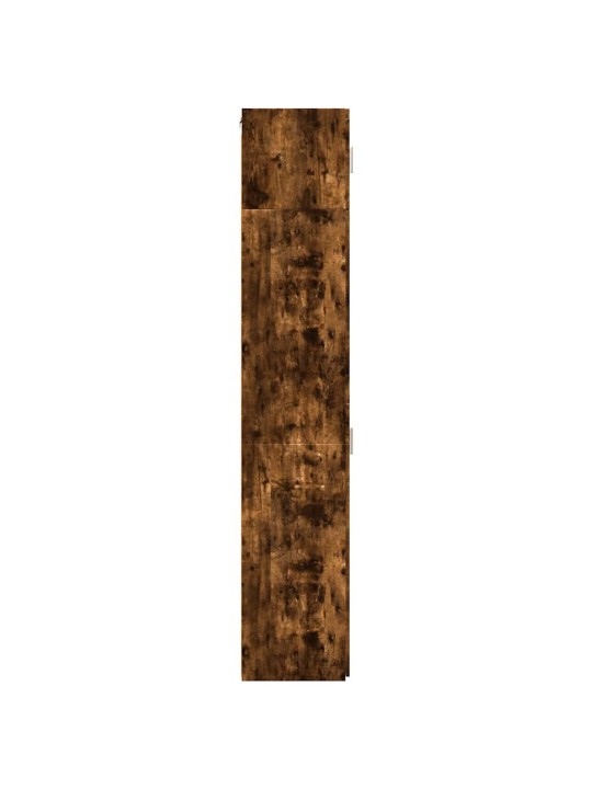 Úzká úložná skříňka kouřový dub 50x42,5x225 cm kompozitní dřevo