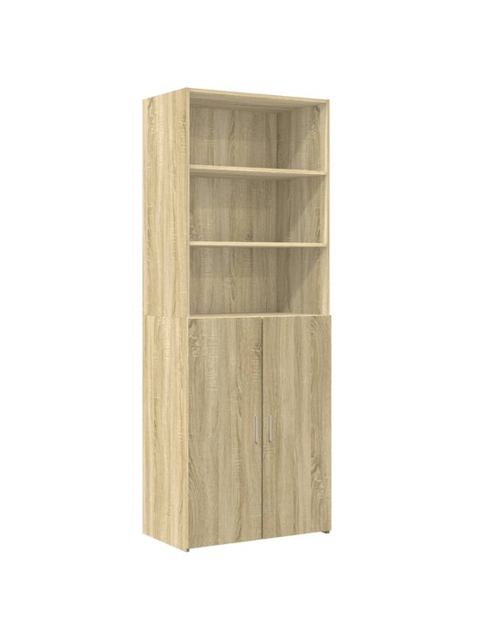 Úzká úložná dub sonoma 70x42,5x225 cm kompozitní dřevo