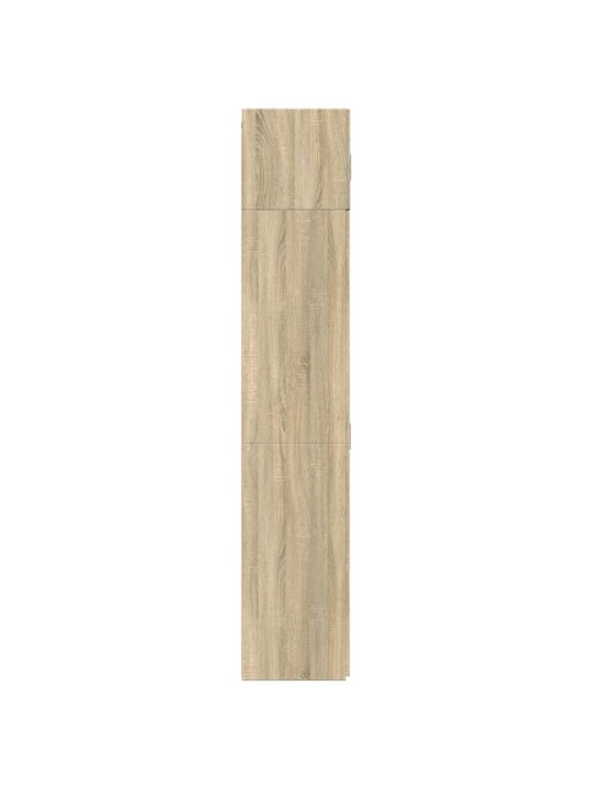 Úzká úložná dub sonoma 70x42,5x225 cm kompozitní dřevo