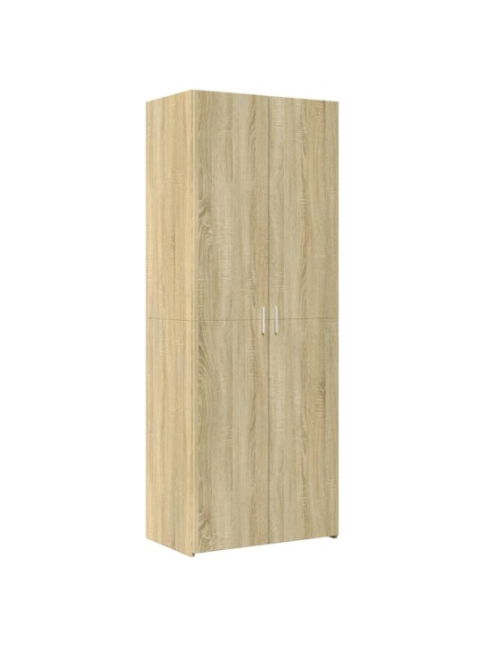Úzká úložná dub sonoma 70x42,5x225 cm kompozitní dřevo