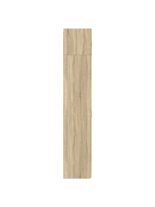Úzká úložná dub sonoma 70x42,5x225 cm kompozitní dřevo