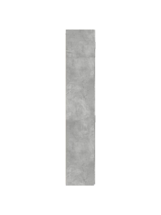 Úložná skříňka betonově šedá 70x42,5x225 cm kompozitní dřevo