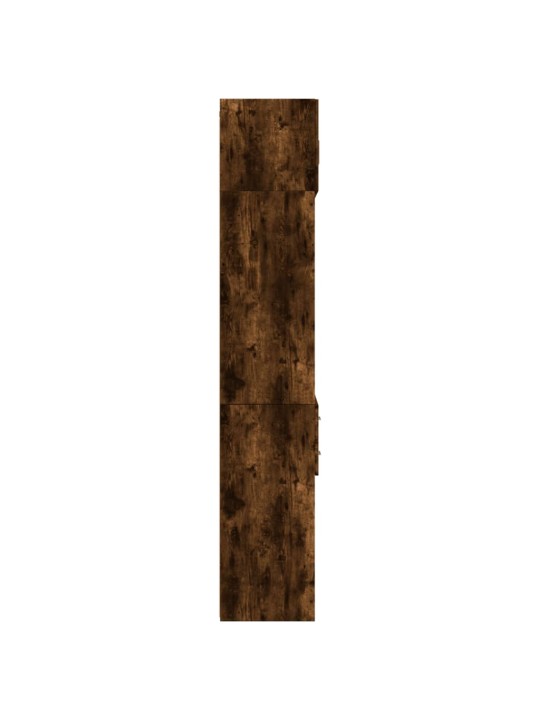 Úzká úložná kouřový dub 70x42,5x225 cm kompozitní dřevo