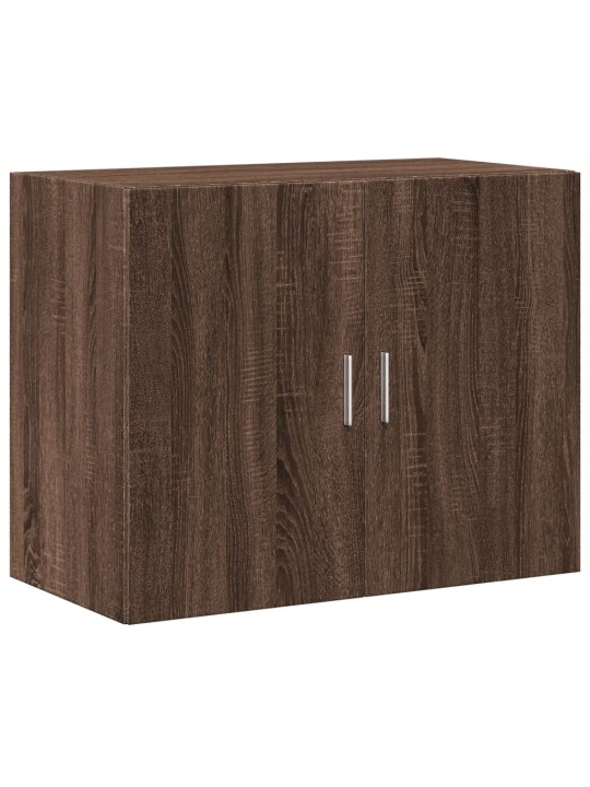 Skříň highboard hnědý dub 80 x 42,5 x 249 cm kompozitní dřevo