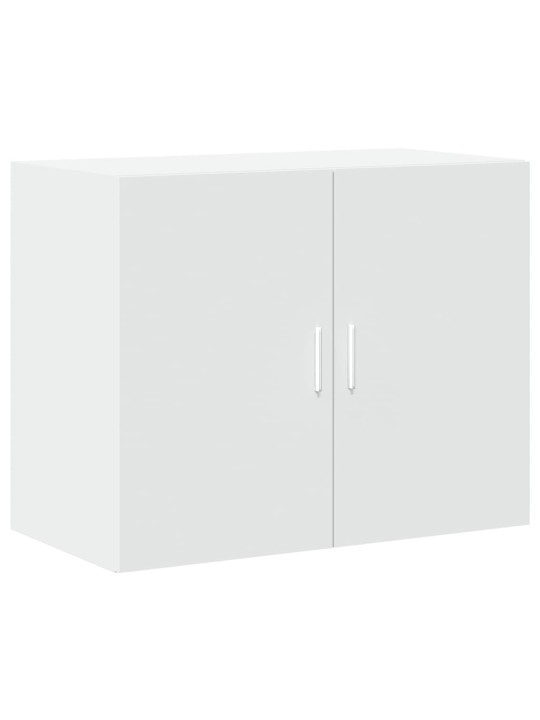 Skříň highboard bílá 80 x 42,5 x 249 cm kompozitní dřevo