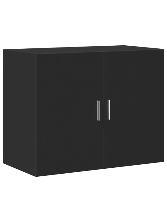 Skříň highboard černá 80 x 42,5 x 249 cm kompozitní dřevo
