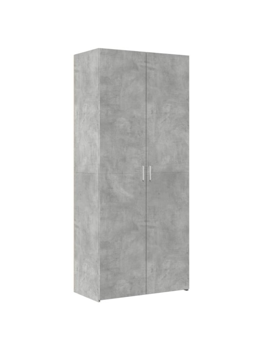 Skříň highboard betonově šedá 80x42,5x249 cm kompozitní dřevo