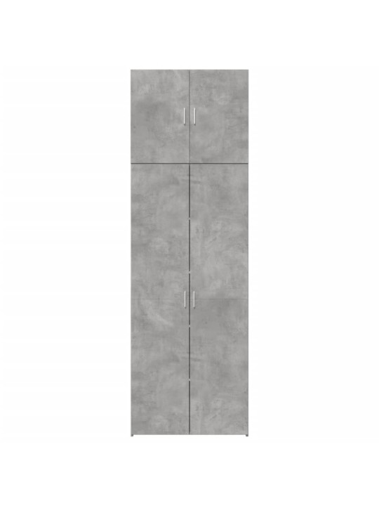 Skříň highboard betonově šedá 80x42,5x249 cm kompozitní dřevo