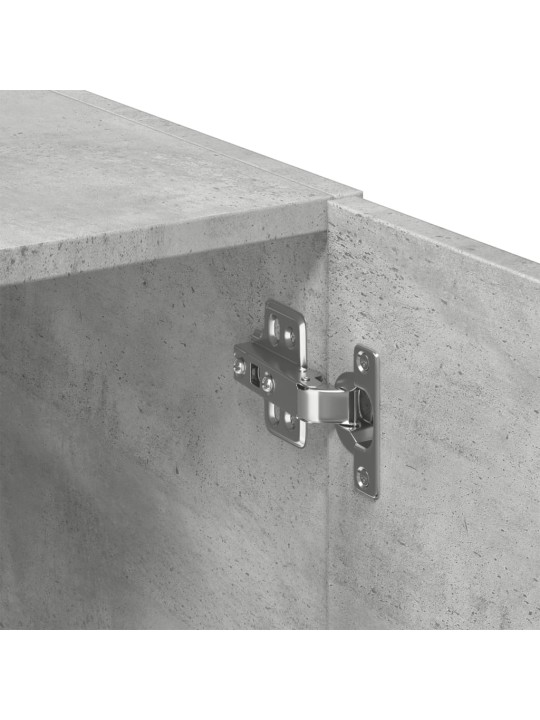 Skříň highboard betonově šedá 80x42,5x249 cm kompozitní dřevo