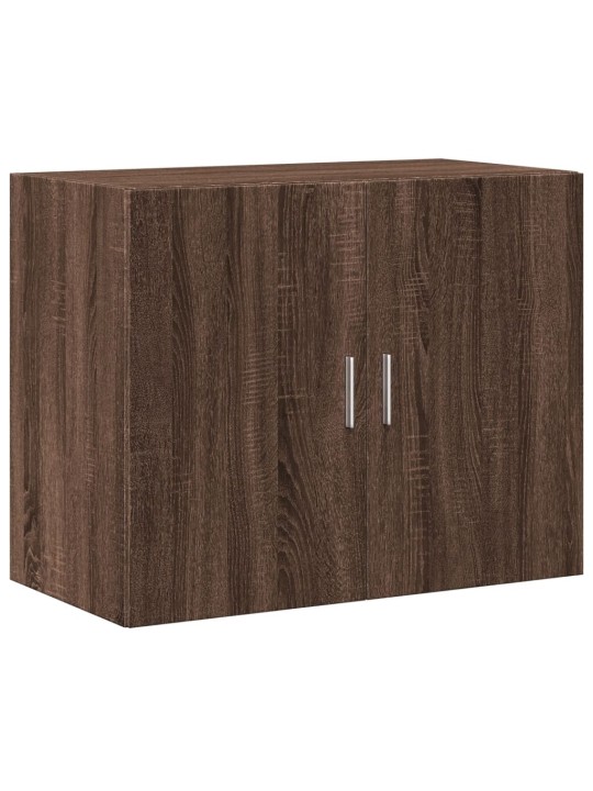 Skříň highboard hnědý dub 80 x 42,5 x 249 cm kompozitní dřevo