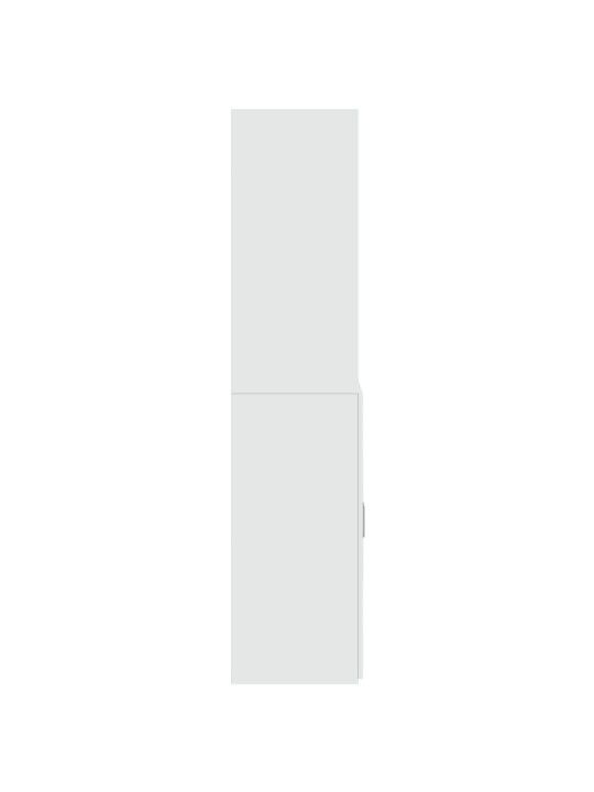 Skříň highboard bílá 70 x 42,5 x 185 cm kompozitní dřevo