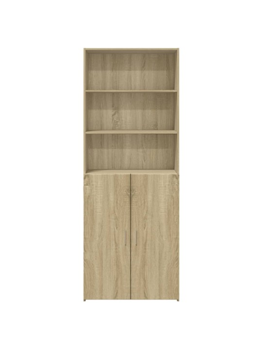 Skříň highboard dub sonoma 70 x 42,5 x 185 cm kompozitní dřevo