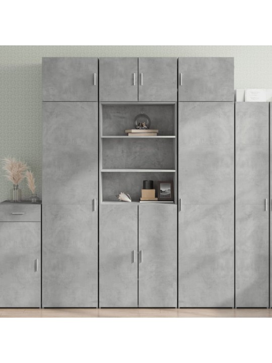 Skříň highboard betonově šedá 70x42,5x185 cm kompozitní dřevo