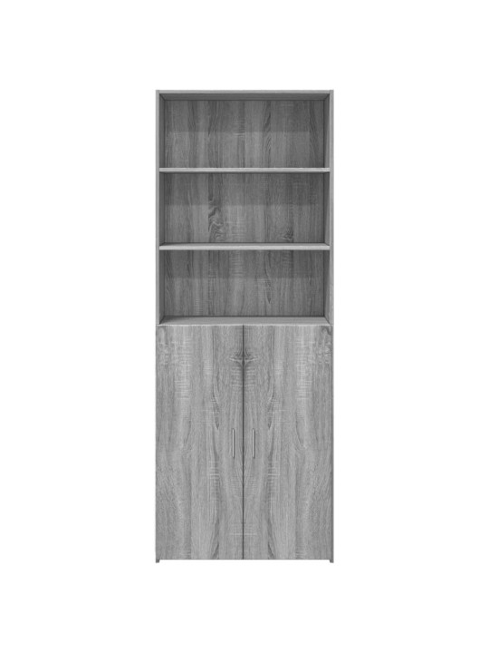 Skříň highboard šedá sonoma 70 x 42,5 x 185 cm kompozitní dřevo
