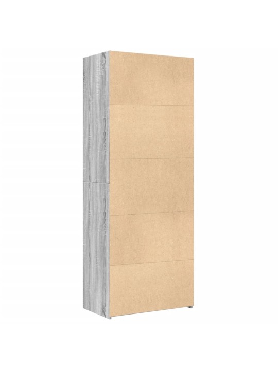 Skříň highboard šedá sonoma 70 x 42,5 x 185 cm kompozitní dřevo