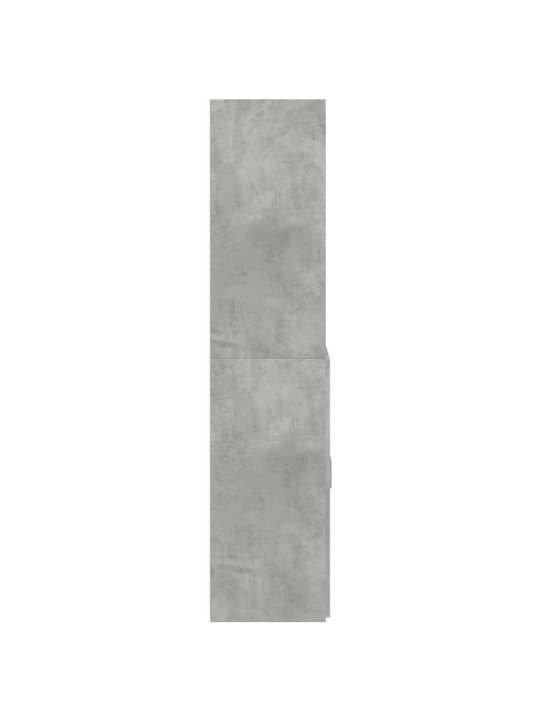 Skříň highboard betonově šedá 80x42,5x185 cm kompozitní dřevo