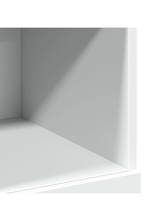 Skříň highboard bílá 80 x 42,5 x 124 cm kompozitní dřevo