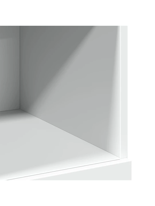Skříň highboard bílá 80 x 42,5 x 124 cm kompozitní dřevo