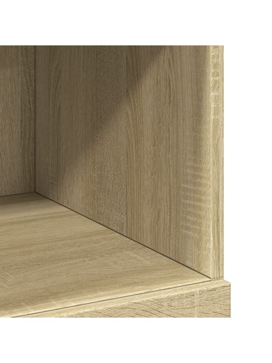 Skříň highboard dub sonoma 80 x 42,5 x 124 cm kompozitní dřevo