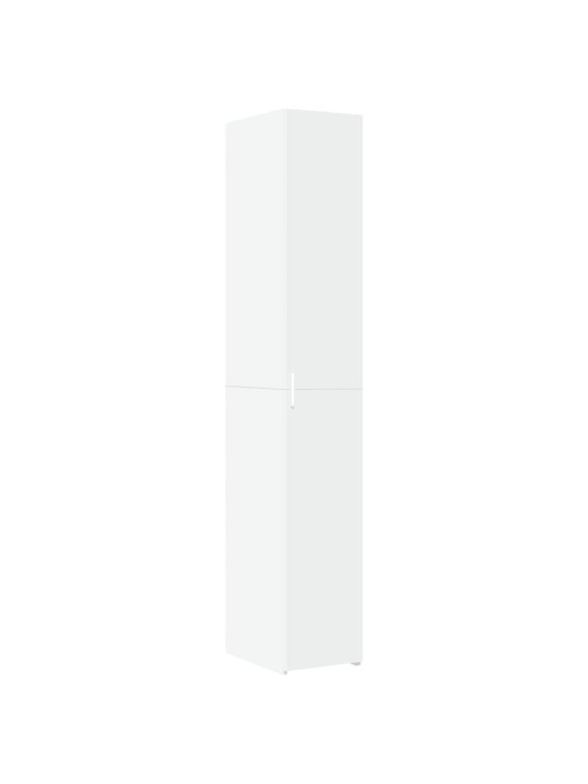 Skříň highboard bílá 30 x 42,5 x 185 cm kompozitní dřevo