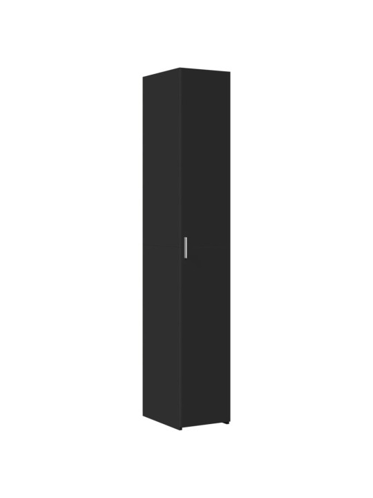 Skříň highboard černá 30 x 42,5 x 185 cm kompozitní dřevo