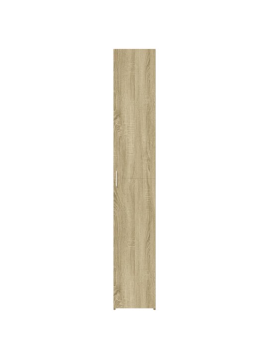 Skříň highboard dub sonoma 30 x 42,5 x 185 cm kompozitní dřevo