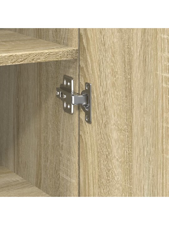 Skříň highboard dub sonoma 30 x 42,5 x 185 cm kompozitní dřevo