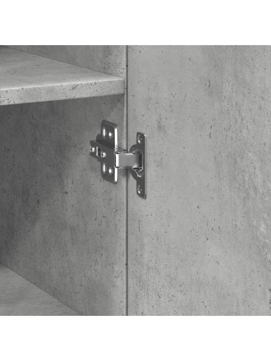Skříň highboard betonově šedá 30x42,5x185 cm kompozitní dřevo