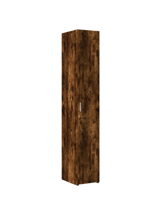 Skříň highboard kouřový dub 30 x 42,5 x 185 cm kompozitní dřevo