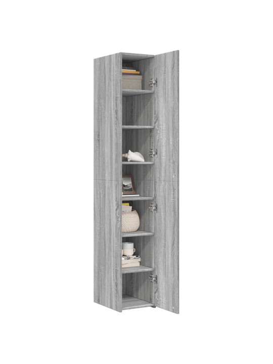 Skříň highboard šedá sonoma 30 x 42,5 x 185 cm kompozitní dřevo