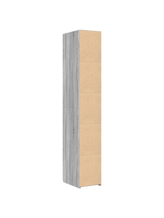 Skříň highboard šedá sonoma 30 x 42,5 x 185 cm kompozitní dřevo