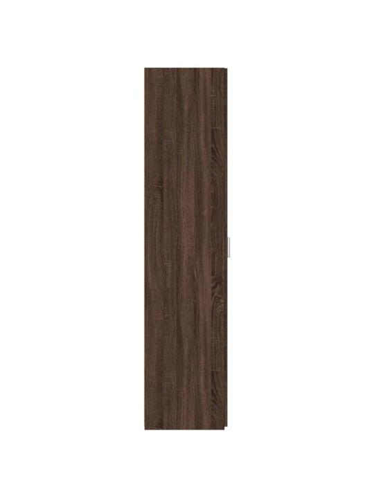 Skříň highboard hnědý dub 30 x 42,5 x 185 cm kompozitní dřevo
