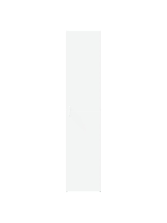 Skříň highboard bílá 40 x 42,5 x 185 cm kompozitní dřevo