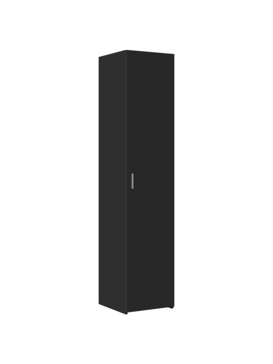 Skříň highboard černá 40 x 42,5 x 185 cm kompozitní dřevo