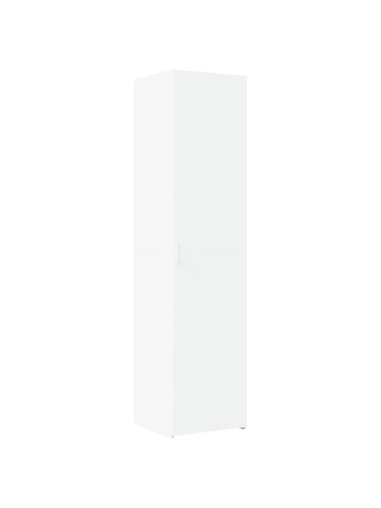 Skříň highboard bílá 45 x 42,5 x 185 cm kompozitní dřevo