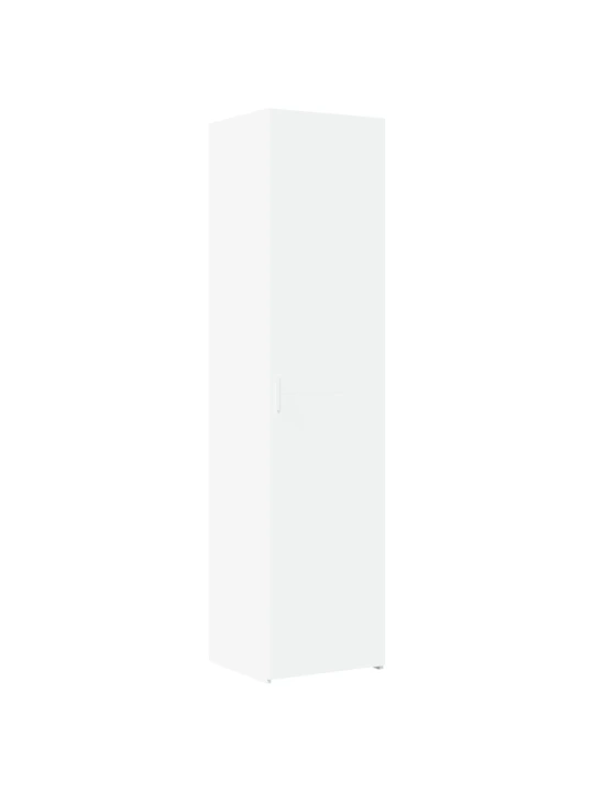 Skříň highboard bílá 45 x 42,5 x 185 cm kompozitní dřevo