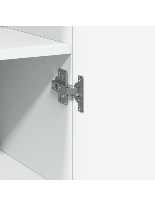 Skříň highboard bílá 45 x 42,5 x 185 cm kompozitní dřevo