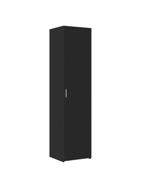 Skříň highboard černá 45 x 42,5 x 185 cm kompozitní dřevo