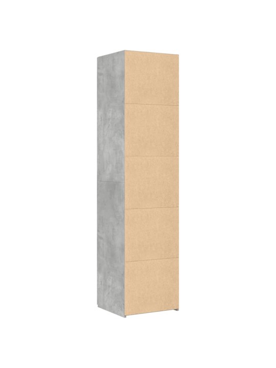 Skříň highboard betonově šedá 45x42,5x185 cm kompozitní dřevo