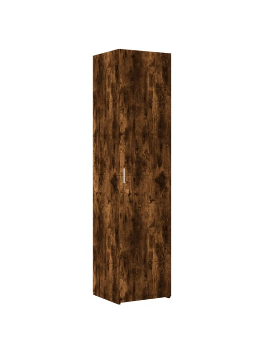 Skříň highboard kouřový dub 45 x 42,5 x 185 cm kompozitní dřevo