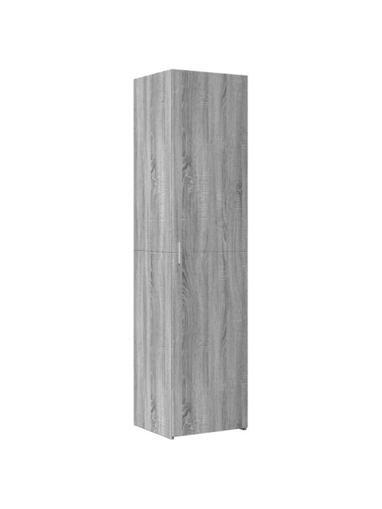 Skříň highboard šedá sonoma 45 x 42,5 x 185 cm kompozitní dřevo