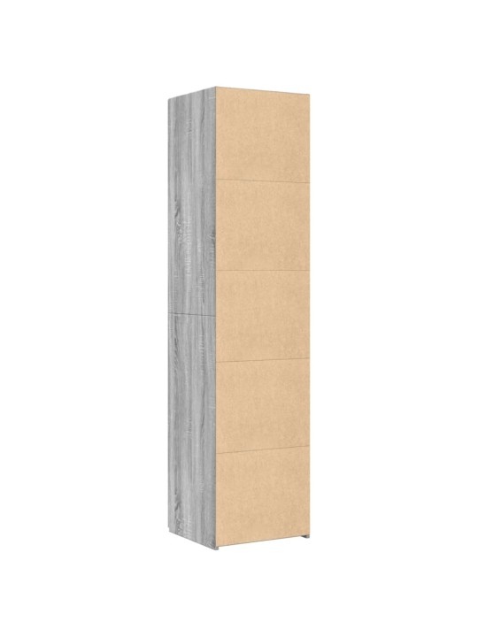 Skříň highboard šedá sonoma 45 x 42,5 x 185 cm kompozitní dřevo