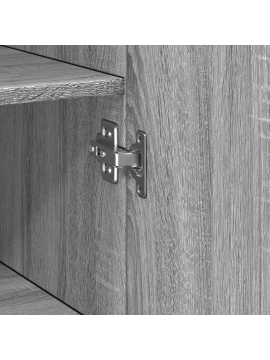 Skříň highboard šedá sonoma 45 x 42,5 x 185 cm kompozitní dřevo