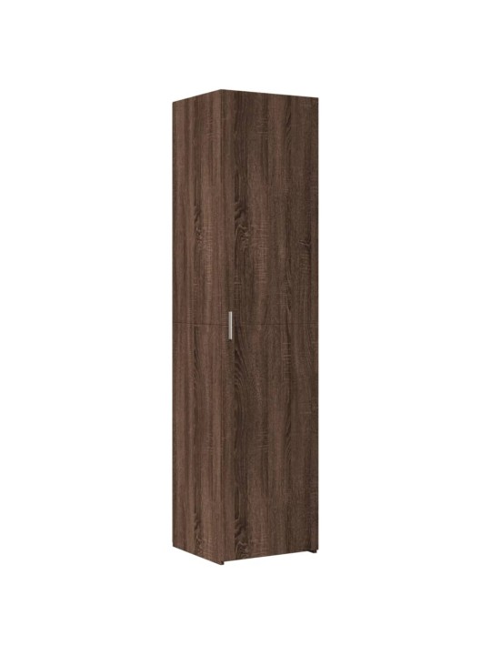 Skříň highboard hnědý dub 45 x 42,5 x 185 cm kompozitní dřevo