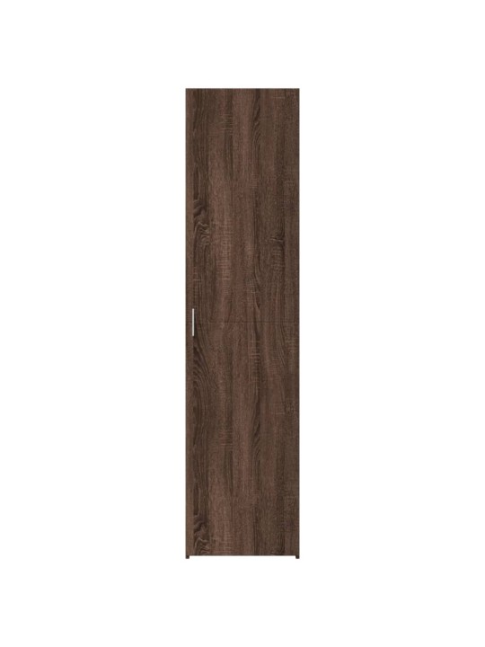 Skříň highboard hnědý dub 45 x 42,5 x 185 cm kompozitní dřevo