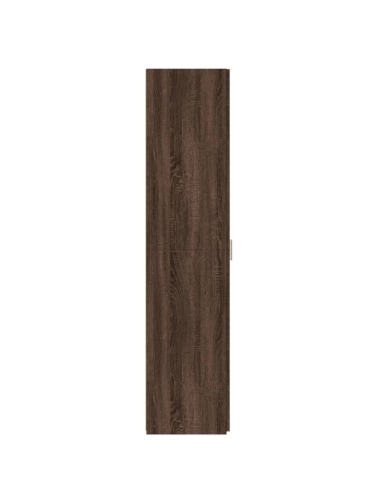 Skříň highboard hnědý dub 45 x 42,5 x 185 cm kompozitní dřevo